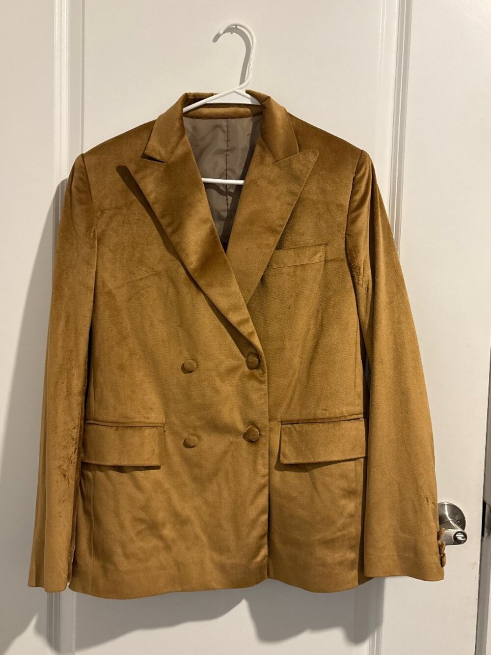 Women's Vintage Velvet Suit Made to measure MEDIUM